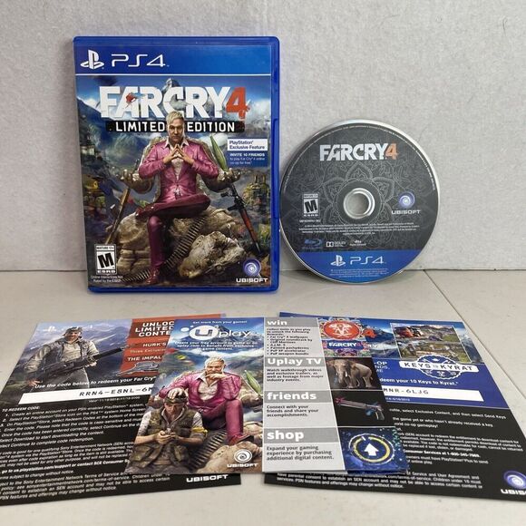 Far Cry Farcry 4 Limited Edition‎ Sony PS4 PlayStation 4 Video Game - Picture 1 of 5